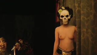 Chloe Py nude. Le Molière imaginaire (2024). Naked on Stage Movie Scene