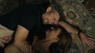 Katja Herbers Hot. Evil s04e01 (2024) TV Show Citchen Floor Sex scene