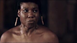 Tosin Adeyemi Topless. House of Ga’a (2024). Nudity Scene