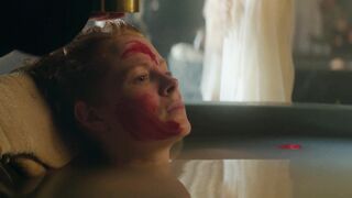 Alba August, Emily Beecham hot - Stockholm Bloodbath (2023) sexy scenes
