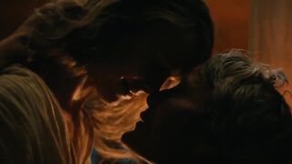 Amanda Collin Hot. The Promised Land (2023) Dressed Sex scene