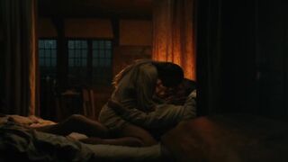 Amanda Collin Hot. The Promised Land (2023) Dressed Sex scene