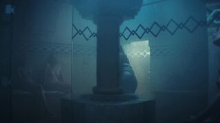 Bel Powley nude, Tracee Ellis Ross nude - Cold Copy (2023) hot sauna movie scenes