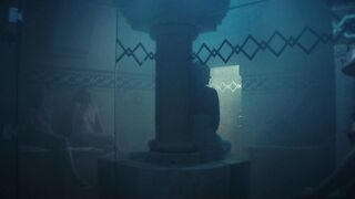 Bel Powley nude, Tracee Ellis Ross nude - Cold Copy (2023) hot sauna movie scenes