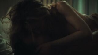 Alba Rohrwacher nude - Out of Season (2023) Sex Scene in Bed