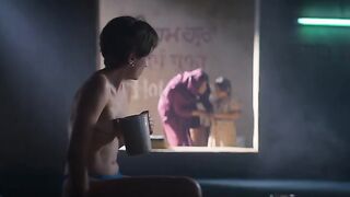 Susana Abaitu nude. Valle de sombras (2023). Topless and Cowgirl Sex Scene