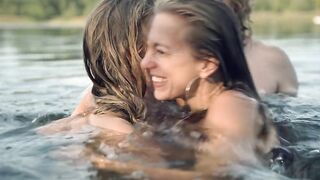 Hannah Prasse nude, Sandra Tirre topless. Aphasie (2022). Lusty Nudity Sex Scenes