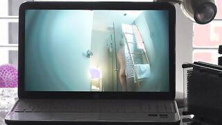 Kasia Stelmach naked. Blur (2022) Peeping Hidden Cam Movie Scene