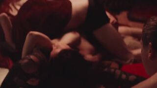 Annina Walt nude, Susann Mertz topless, Johanna Ingelfinger, Anna Krajci naked. Post Empire (2021). Erotic Thriller Scenes