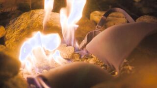 Elena Di Cioccio nude - 40 Climbing (2021) Topless Actress Outdoors