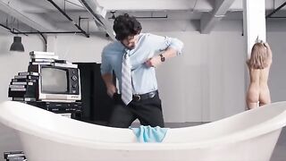 Jakki Jandrell hot ice scene. Transfer (2020). Sexy Actress