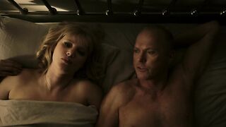 Joanna Kulig hot, Nicole Reddinger sexy. Knox Goes Away (2023). Bedroom Scene
