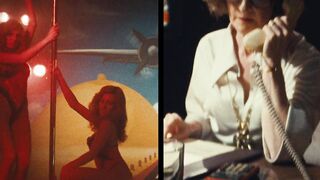 Mia Goth nude, Chloe Farnworth, Lily Collins, Halsey hot. MaXXXine (2024). Adult Hot Scenes