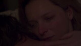 Morfydd Clark Topless. Starve Acre (2023) Rabbit Lactation Scene