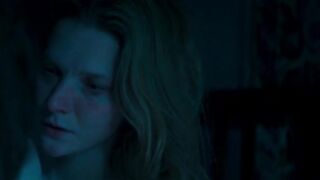 Morfydd Clark Topless. Starve Acre (2023) Rabbit Lactation Scene