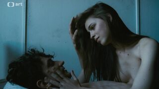 Lucie Zednickova topless. Kour (1990) Nudity movie scene