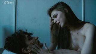 Lucie Zednickova topless. Kour (1990) Nudity movie scene