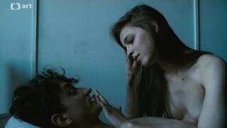 Lucie Zednickova topless. Kour (1990) Nudity movie scene