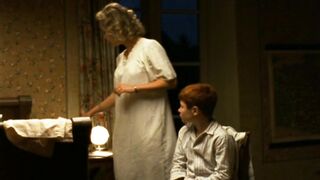 Classic Peeping Voyeur Scenes. Fanny Cottencon nude. Poil de carotte (2003)