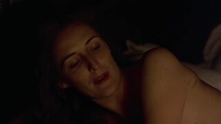 Fiona Shaw naked. Mountains of the Moon (1990) Classic nudity bed scene
