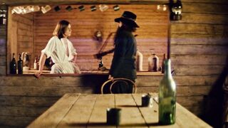 Liza Lee-Atkinson nude. Mad Dog Morgan (1976) Short Topless Classic scene