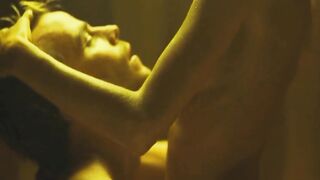 Natasha Henstridge naked. Riders (2002) nude movie scenes