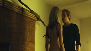 Natasha Henstridge naked. Riders (2002) nude movie scenes