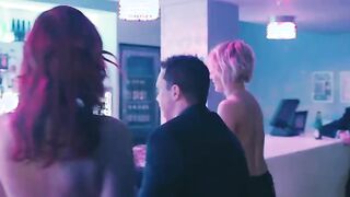 Sam Bowden topless. The Hooligan Factory (2014) nude movie scene