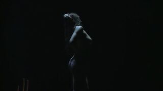 Petra Vajdová, Barbora Palčíková nude. Naked on Stage. Performance "Nevesta hôl" (2015)