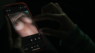 Dakota Johnson topless - Daddio (2023) nude movie scene