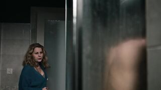 Katarzyna Wajda nude in shower scene. Odwilż (2022)