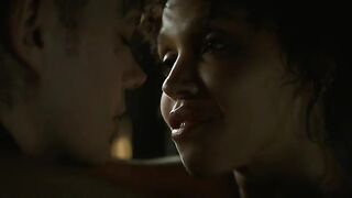 FKA Twigs nude sex scene. The Crow (2024)