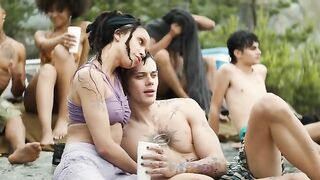 FKA Twigs nude sex scene. The Crow (2024)