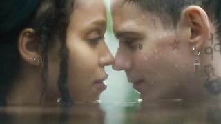 FKA Twigs nude sex scene. The Crow (2024)