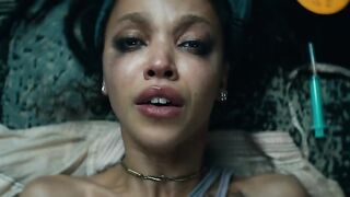 FKA Twigs nude sex scene. The Crow (2024)