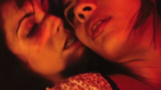 Ana Esperanza Jimenez nude, Yenisse Soria nude. Lesbian scenes from "Salir del Cuerpo" (2015)