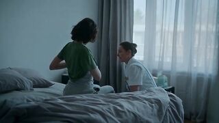 Frieda Barnhard topless - Milk (2023) hot lactation scene