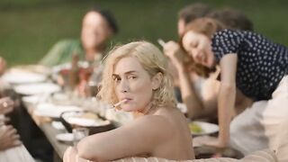Kate Winslet nude, Noemie Merlant topless - Lee (2023)
