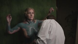 Kate Winslet nude, Noemie Merlant topless - Lee (2023)