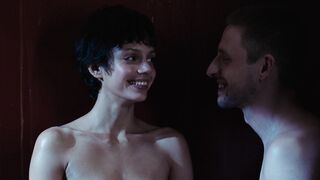 Noée Abita nude. First Case (2023). Sex movie scene
