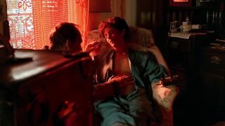 Debra Winger nude, Amina Annabi nude - The Sheltering Sky (1990)