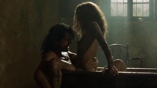 Sofija Kunovska nude, Irena Ristic - Goodbye 20th Century (1998) battub sex scene