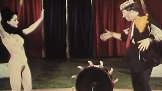 Vintage Explicit Movie Scene. Funny Adult Circus "La Foire aux sexes"