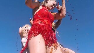 Dare Taylor nude, Ivy Smith nude, Masuimi Max topless, Kira Noir nude - Giantess Battle Attack (2022) amateur erotic movie scenes