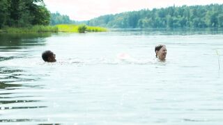 Katia Winter sexy. Off Track (2025) After Sex and Sexy Scene