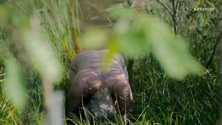 Zhanna Protsek, Marina Denisova - Tayga s01e03 (2025) Nudity Outdoors Scene