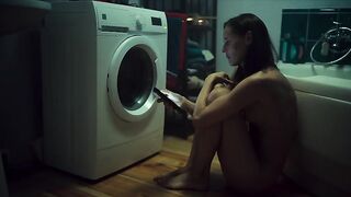 Karolina Kominek-Skuratowicz, Edyta Olszowka nude. Bathroom and Dressed Sex Scene. Strange Angels  s01e03 (2025)