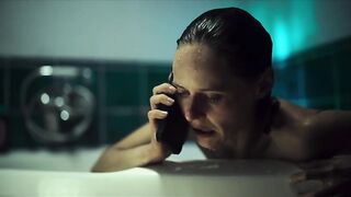 Karolina Kominek-Skuratowicz, Edyta Olszowka nude. Bathroom and Dressed Sex Scene. Strange Angels  s01e03 (2025)