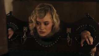 Madison Elise Rogers topless, Virginia Gardner, Isabel May nude. Retro BDSM Scene in TV Show - 1923 s02e05-06 (2025)