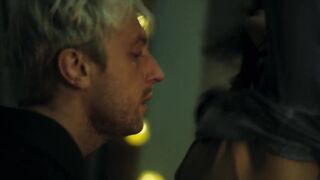 Karolina Kominek-Skuratowicz, Edyta Olszowka nude sex scene. Strange Angels  s01e04-05 (2025)